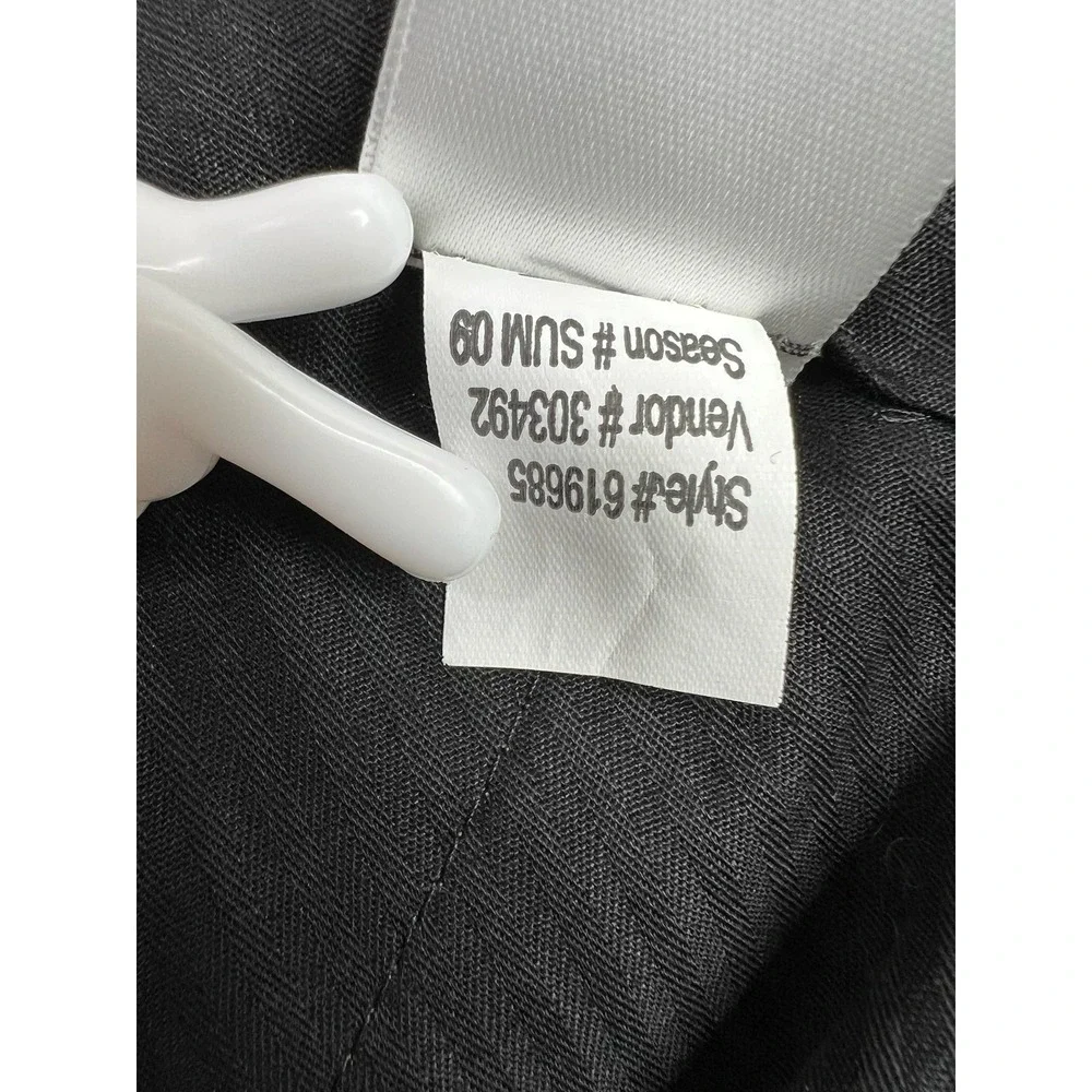 Banana Republic Dress Pants Mens 35x32 Gray Wool Blend Pinstripe Lined Business‎